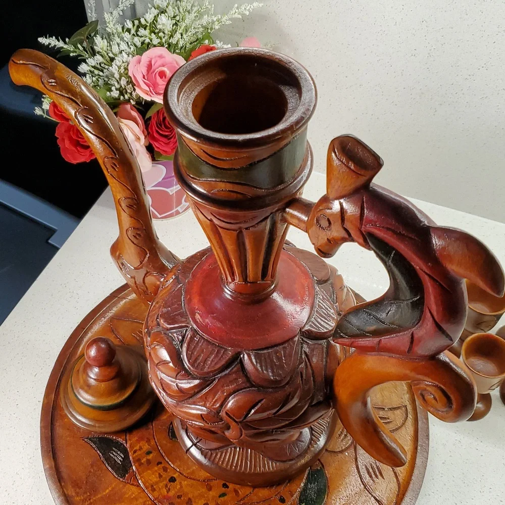 Rare & Vintage Decanter/Wine Pitcher Set (9pcs)